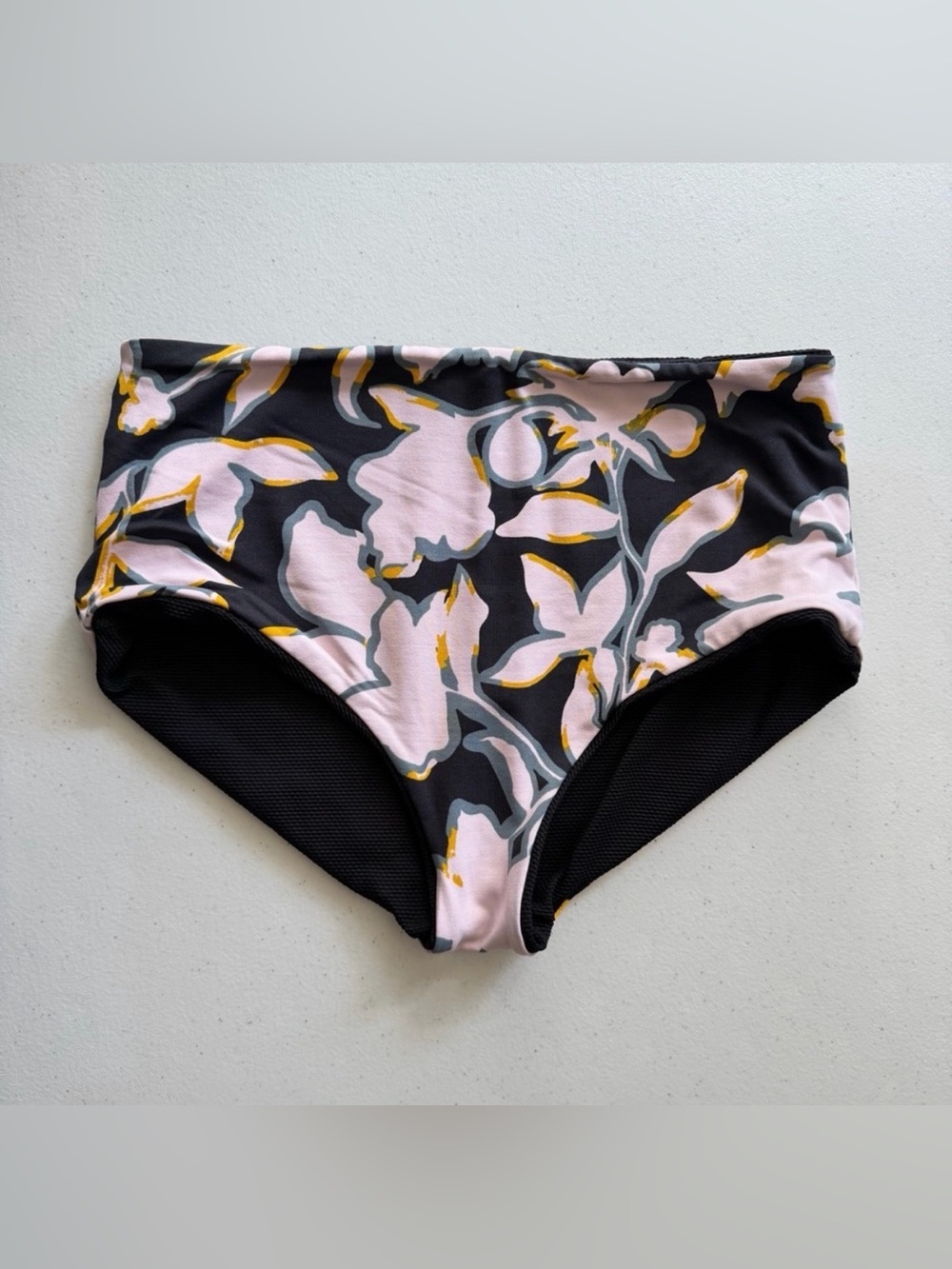 Maaji Reversible Black & Floral Bikini Swim Bottoms *matching top available*